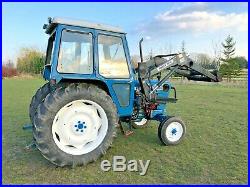 Ford tractor 4600 with loader 2wd Good Working Condition