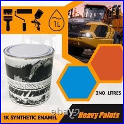 Fordson Major Tractor Orange & Empire Blue Enamel Endurance Paint Litre Tins