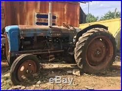 Fordson Major Tractor Vintage Farming equipment