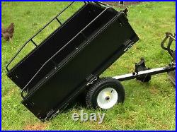 GARDEN TRAILER 350kg Tipping Lawn Mower
