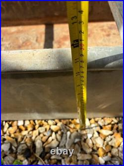 Galvanised Animal Feed/ Water Troughs 4' Long x 1