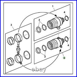 Genuine John Deere Tractor Hydraulic Quick Coupler AL210587 6830 6930 7130 723