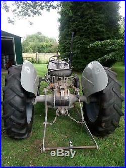 Grey Ferguson tractor, grey fergie, TE20, TVO