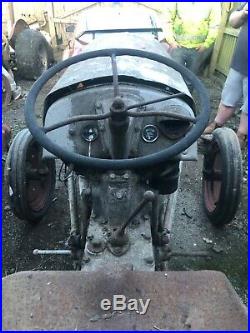 Grey Ferguson tractor petrol. Barn find, spares or repair project Cropmaster ted