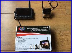 HQ Wireless Camera Kit fits Tractor Combine Sprayer Trailer Self Propelled
