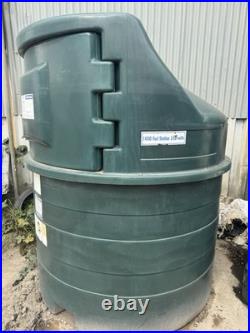 Harlequin Double Skin 1400 Litre Fuel Station/oil Tank Can Deliver