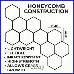 Heavy Duty Grass Protection Mesh Roll 460gsm For Parking & Paths