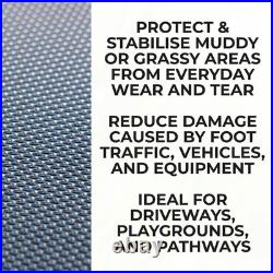 Heavy Duty Grass Protection Mesh Roll 460gsm For Parking & Paths