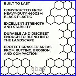 Heavy Duty Grass Protection Mesh Roll 460gsm For Parking & Paths