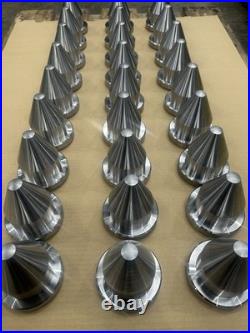 Heavy Duty Matbro / John Deere Style Pin and Cone Weld on Brackets