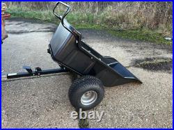 Heavy duty ATV Tipping Trailer 4 and 2 wheeled Farming Equestrian, 1200lb 540kg