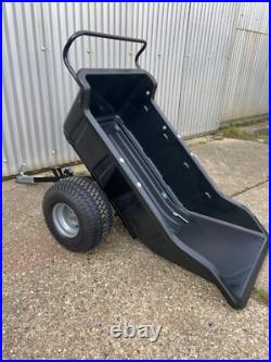 Heavy duty ATV Tipping Trailer 4 and 2 wheeled Farming Equestrian, 1200lb 540kg