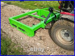 Heavy duty Compact tractor land and track grader Made in Hertfordshire INC VAT