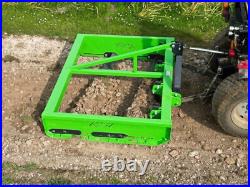 Heavy duty Compact tractor land and track grader Made in Hertfordshire INC VAT