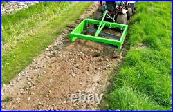 Heavy duty Compact tractor land and track grader Made in Hertfordshire INC VAT
