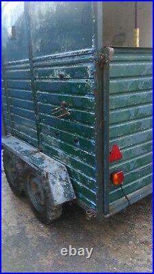 Horse Box, Rice box for 2. Large horses good tyres