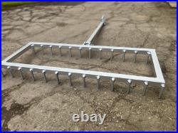 Horse Equestrian Arena Leveller, ménage, paddock Garden Drive Rake Harrow