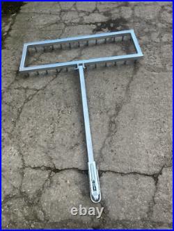 Horse Equestrian Arena Leveller, ménage, paddock Garden Drive Rake Harrow