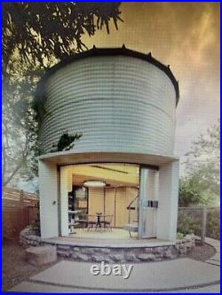 House industrial amazing space shepards hut glamping grain silo