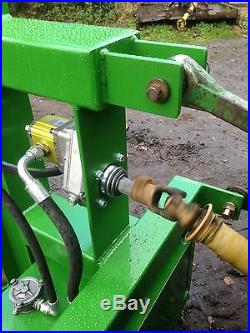 Hydraulic Log Splitter, various sizes and colours all bespoke built to order