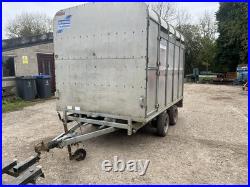 Ifor Williams 10ft Demount Cattle Trailer With Decks. Tractor Loader Sheep Jcb