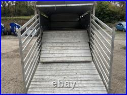 Ifor Williams 10ft Demount Cattle Trailer With Decks. Tractor Loader Sheep Jcb