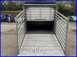 Ifor Williams 10ft Demount Cattle Trailer With Decks. Tractor Loader Sheep Jcb