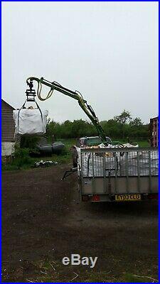 Ifor Williams Trailer with Crane