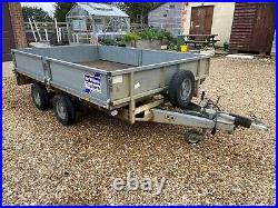 Ifor Williams trailer 10 x 66 flat bed with sides