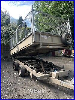 Ifor williams 12ft Tipping Trailer