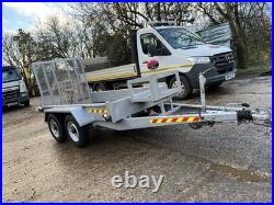 Indespension Ad2000 2600kg Twin Tandem Axle Plant Mini Digger 8x4 Trailer