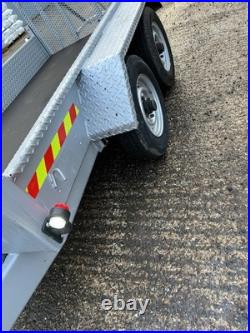 Indespension Ad2000 2600kg Twin Tandem Axle Plant Mini Digger 8x4 Trailer