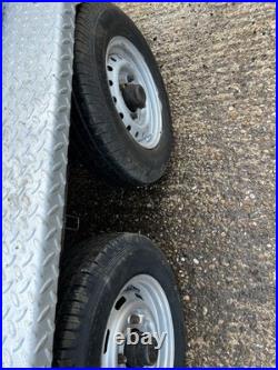 Indespension Ad2000 2600kg Twin Tandem Axle Plant Mini Digger 8x4 Trailer