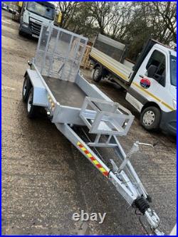Indespension Ad2000 2600kg Twin Tandem Axle Plant Mini Digger 8x4 Trailer