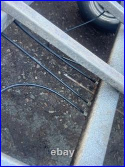 Indespension Ad2000 2600kg Twin Tandem Axle Plant Mini Digger 8x4 Trailer