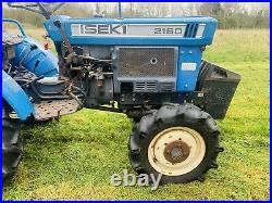 Iseki 2160 4WD Compact Tractor Fleming Pasture Topper box Delivery Available
