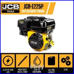 JCB 7.5hp 19.05mm, ¾ Petrol Engine, 224cc, 4 Stroke, OHV JCB-E225P