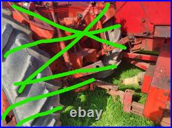 JF MS105 tractor propelled wrap around combine, working condition NO TRACTOR