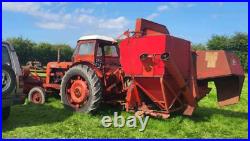 JF MS105 tractor propelled wrap around combine, working condition NO TRACTOR