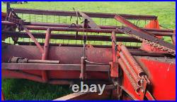 JF MS105 tractor propelled wrap around combine, working condition NO TRACTOR