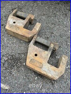 JINMA TRACTOR WEIGHTS X2 12 Kg Each