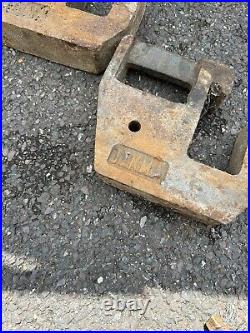 JINMA TRACTOR WEIGHTS X2 12 Kg Each