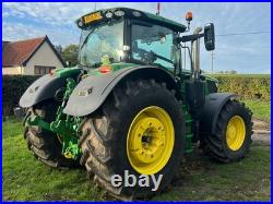 JOHN DEERE 6R 185, Auto Power, 50K, 540hrs, 2025, Front Linkage and PTO Red