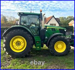 JOHN DEERE 6R 185, Auto Power, 50K, 540hrs, 2025, Front Linkage and PTO Red
