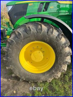 JOHN DEERE 6R 185, Auto Power, 50K, 540hrs, 2025, Front Linkage and PTO Red