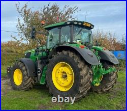 JOHN DEERE 6R 185, Auto Power, 50K, 540hrs, 2025, Front Linkage and PTO Red