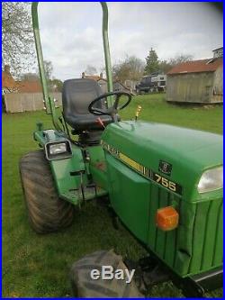 JOHN DEERE 755 AGRICULTURAL COMPACT TRACTOR, IDEAL SMALL HOLDING, 4x4, ROAD REG