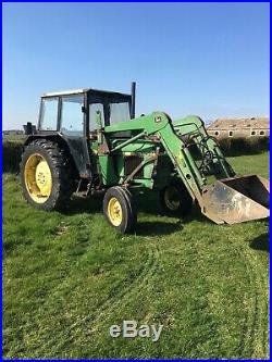 John Deere 1140 With Loader And Bucket