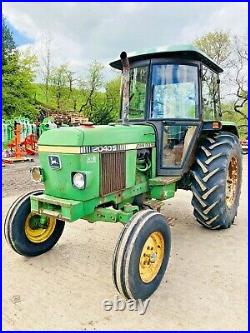 John Deere 2040s 2wd Tractor, Baler, Mower, Trailer, Massey, New Holland