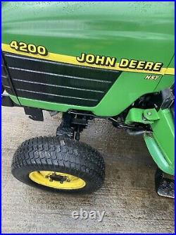 John Deere 4200 Diesel Compact Tractor 4x4